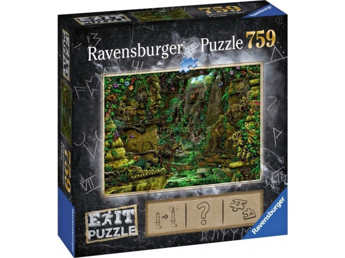 Ravensburger 19951 Exit Puzzle: Chrám v Ankor 759 dílků