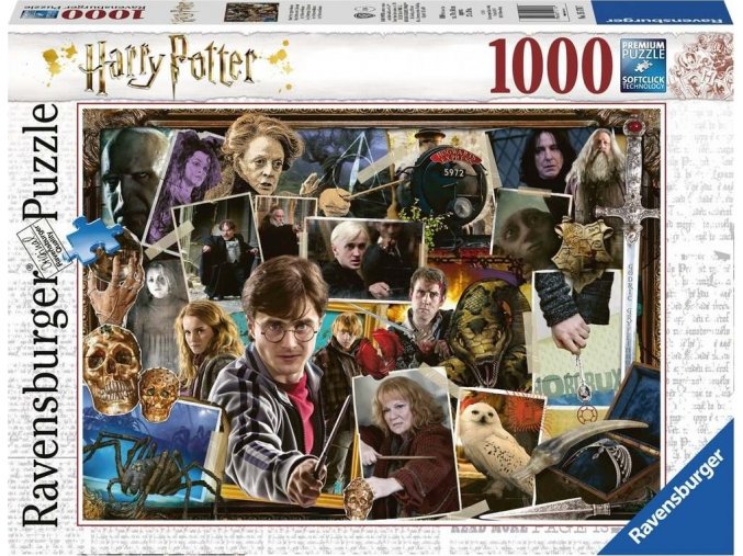 Ravensburger 15170 Puzzle Harry Potter Voldemort 1000 dílků