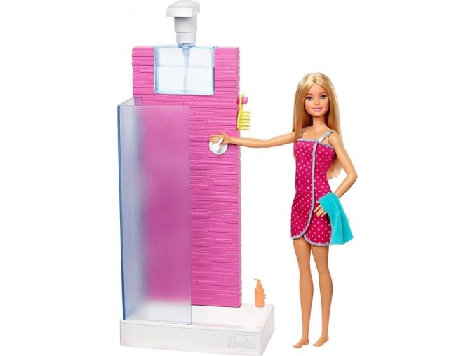 Barbie Deluxe set Sprcha FXG51