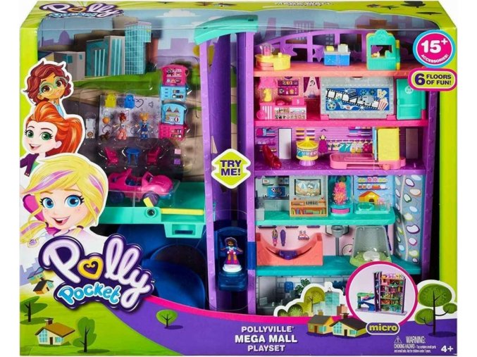 Polly Pocket Pidi svět Obchodní dům GRANDE GALLERIA