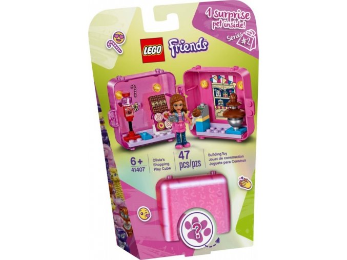 LEGO® Friends 41407 Herní boxík: Olivia a cukrárna