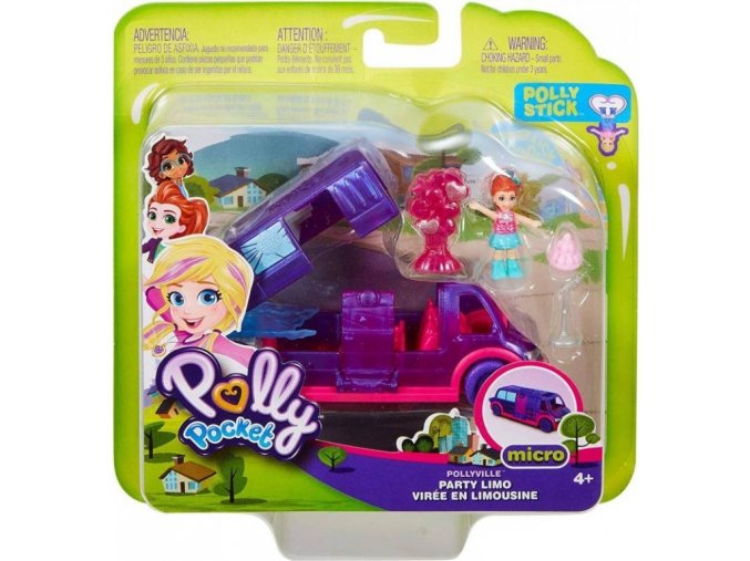 Polly Pocket Auto Limuzína s limonádou