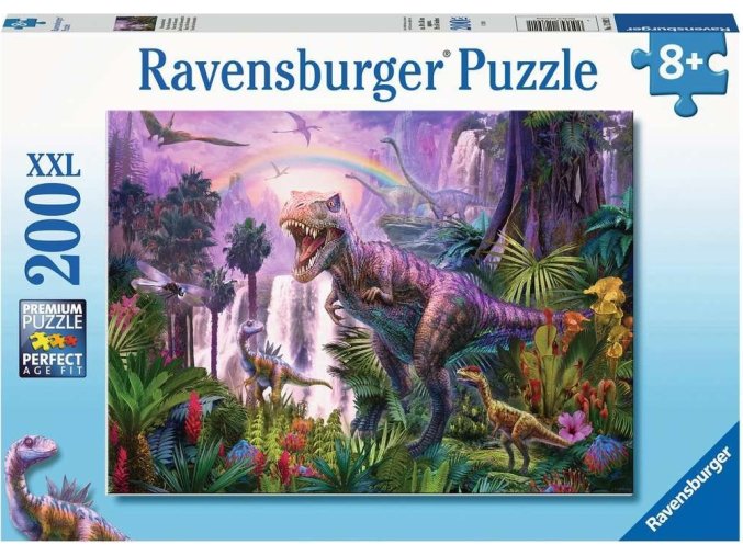 Ravensburger 12892 Puzzle Svět dinosaurů 200 XXL dílků