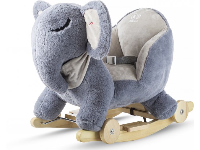 Kinderkraft Houpačka s melodií elephant gray Kinderkraft 2019/2020