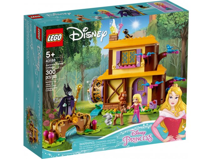 LEGO® Disney Princess 43188 Šípková Růženka a lesní chaloupka