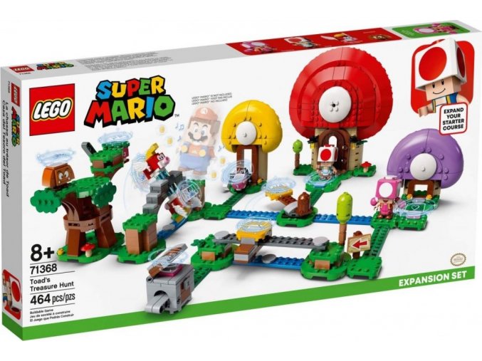 LEGO® Super Mario 71368 Toadův lov pokladů – rozšiřující set