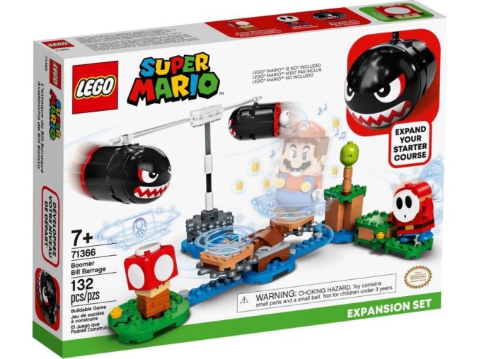 LEGO® Super Mario 71366 Palba Boomer Billa – rozšiřující set