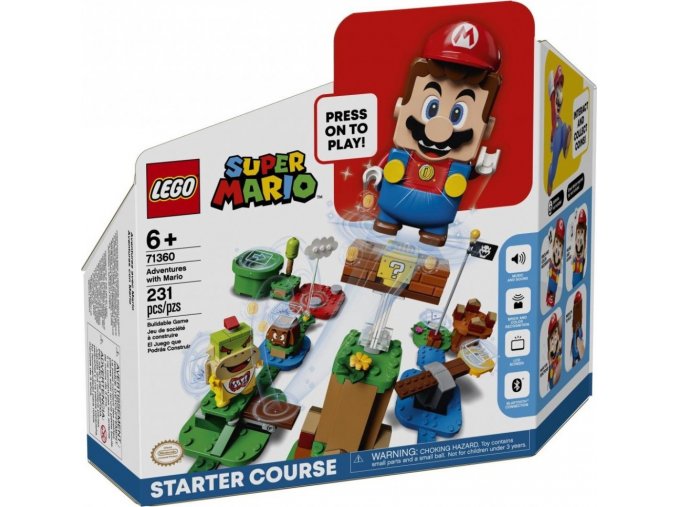 LEGO® Super Mario 71360 Dobrodružství s Mariem – startovací set