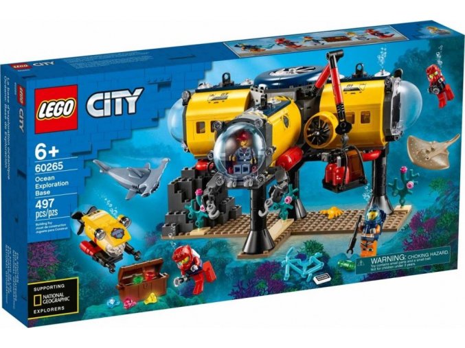 LEGO® City 60265 Oceánská průzkumná základna