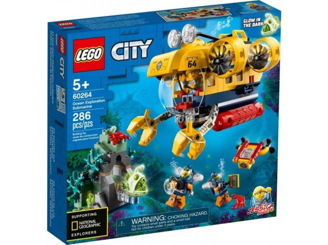 LEGO® City 60264 Oceánská průzkumná ponorka