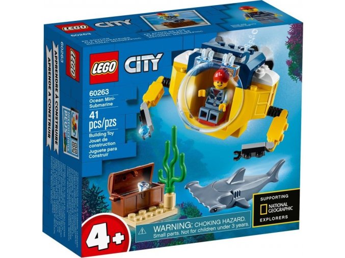 LEGO® City 60263 Oceánská mini ponorka