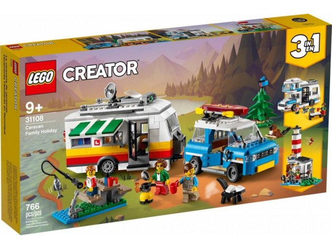 LEGO® Creator 31108 Rodinná dovolená v karavanu