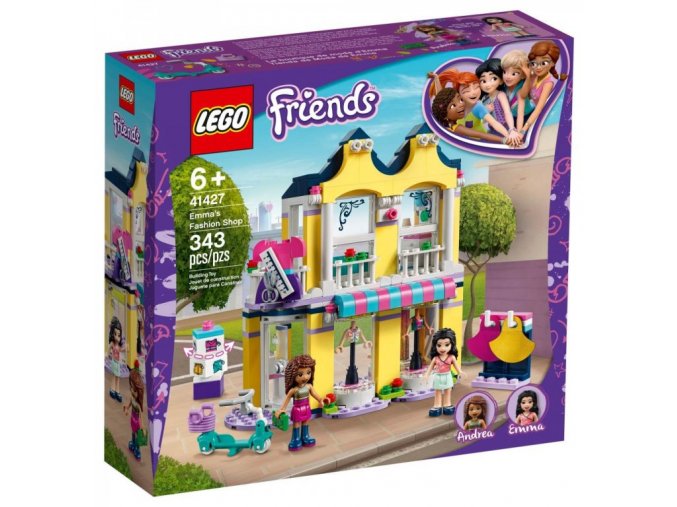 LEGO® Friends 41427 Emma a její obchod s oblečením