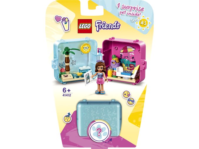 LEGO® Friends 41412 Herní boxík: Olivia a její léto