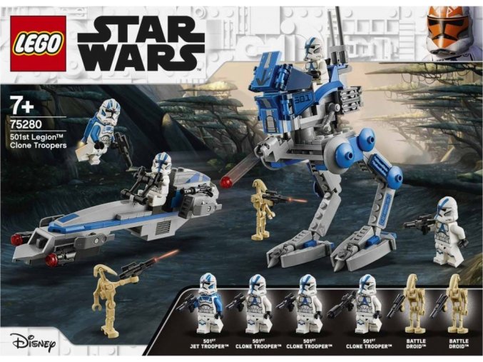 LEGO® Star Wars™ 75280 Klonoví vojáci z 501. legie