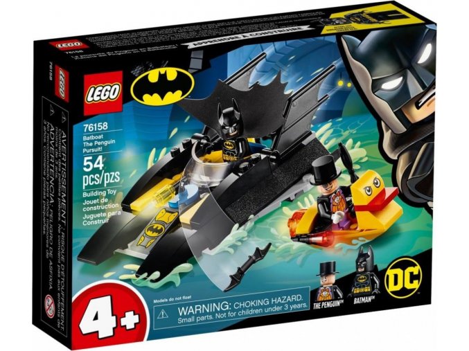 LEGO® Super Heroes 76158 Pronásledování Tučňáka v Batmanově lodi