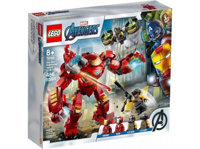 LEGO® Super Heroes 76164 Iron Man Hulkbuster proti agentovi A.I.M.