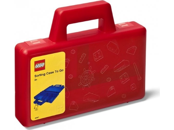 LEGO Úložný box TO-GO červený