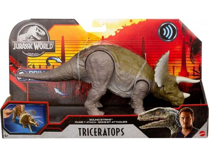 Jurský svět Ohlušující řev TRICERATOPS