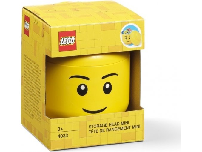 LEGO Box hlava Chlapec (kluk) velikost mini