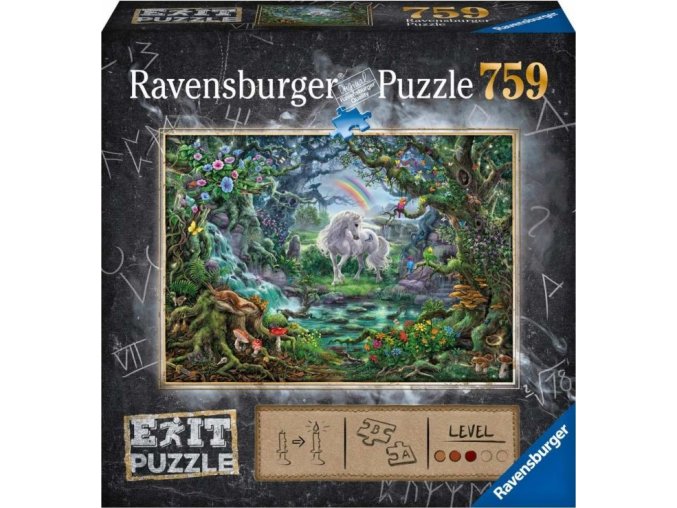 Ravensburger 15030 Exit Puzzle: Jednorožec 759 dílků