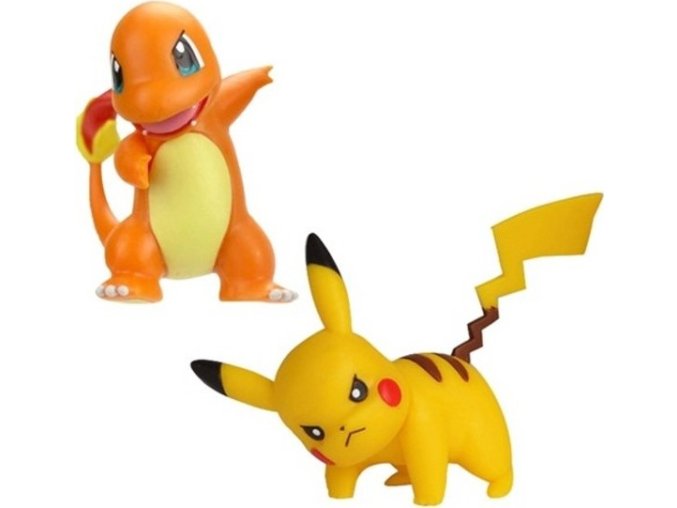 Pokémon Akční bojové figurky Pikachu & Charmander