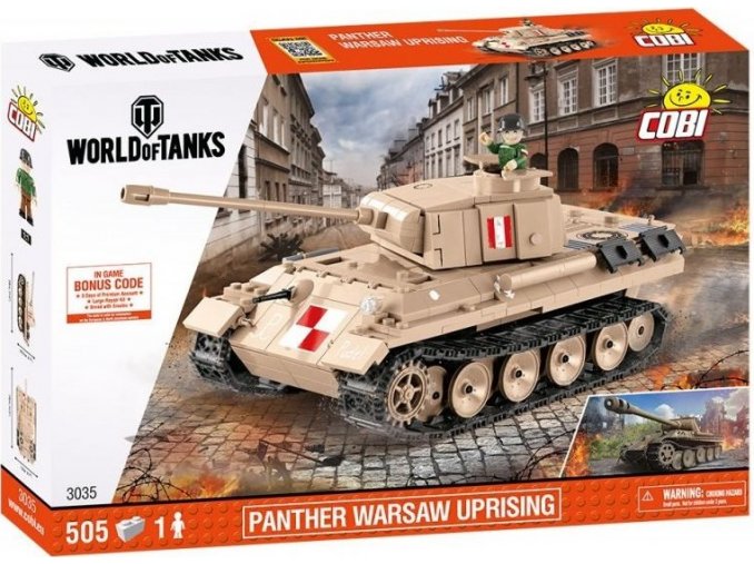 Cobi 3035 World of Tanks Partner V Varšanské povstání