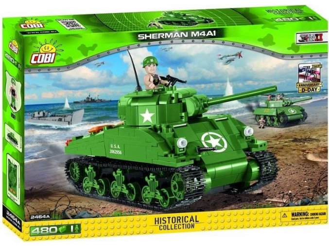 Cobi 2464 SMALL ARMY - II WW M4A1 Sherman