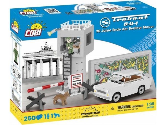 Cobi 24557 Youngtimer – TRABANT 601 DDR Berlínská zeď