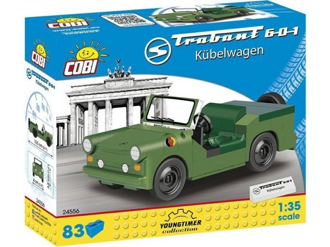 Cobi 24556 Youngtimer – TRABANT 601 Kübelwagen