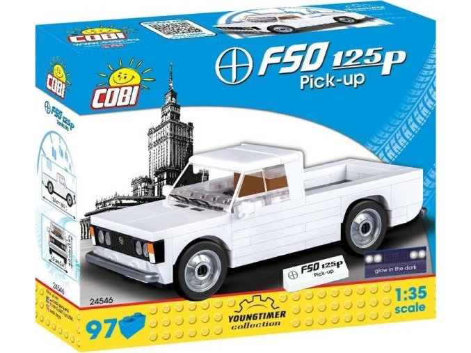 Cobi 24546 Youngtimer – Polski Fiat Pick-up FSO 125p