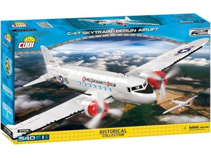 Cobi 5702 SMALL ARMY – II WW Douglas C-47 Skytrain (Dakota) Berlin Airlift