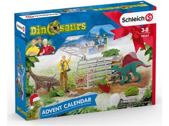 Schleich 98064 Adventní kalendář Dinosauři 2020