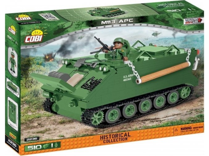 Cobi 2236 Vietnam War Americký obrněný transportér M113