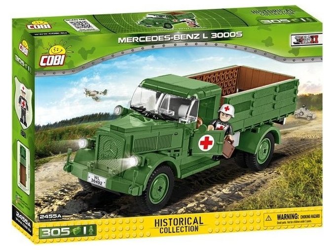 Cobi 2455 SMALL ARMY – II WW Mercedes-Benz L 3000S