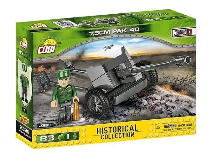 Cobi 2398 SMALL ARMY – II WW 7,5 cm PaK 40