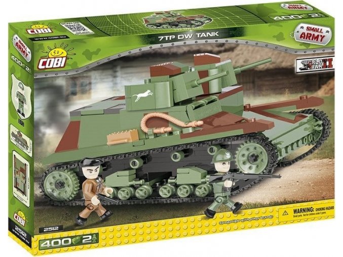 Cobi 2512 SMALL ARMY – II WW Tank 7TP DW