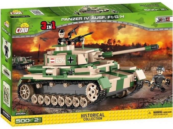 Cobi 2508A SMALL ARMY - Panzer IV Ausf. F1/G/H