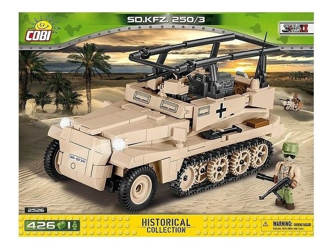 Cobi 2526 SMALL ARMY – Sd.Kfz 250/3 (DAK)