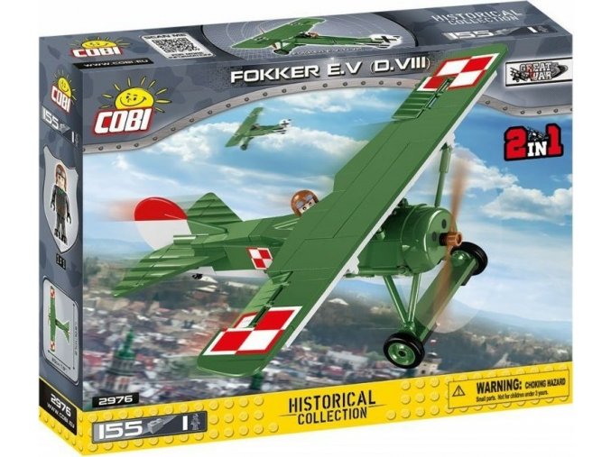 Cobi 2976 Great War - Fokker E.V (D. VIII)