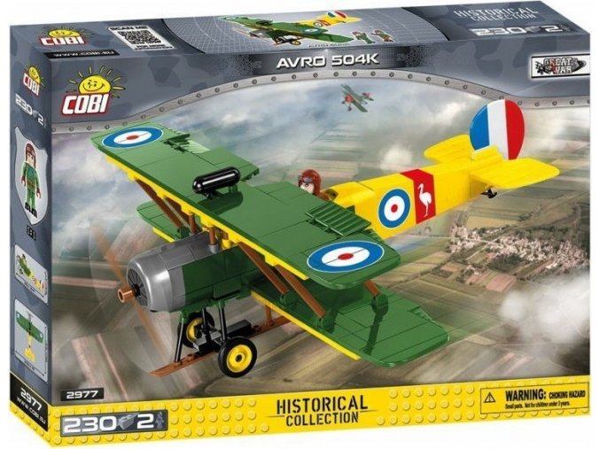 Cobi 2977 Great War Avro 504K