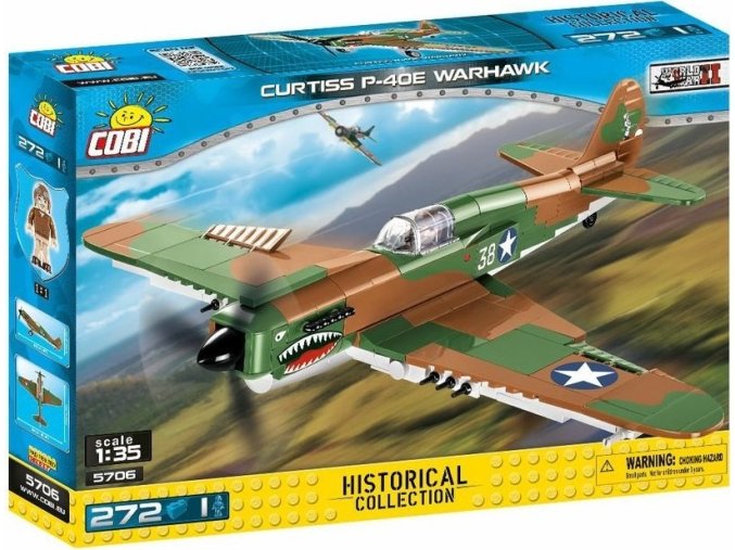 Cobi 5706 SMALL ARMY – II WW Curtiss P-40E Warhawk