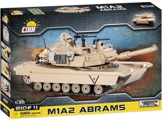 Cobi 2619 SMALL ARMY – tank M1A2 Abrams, 1 : 35