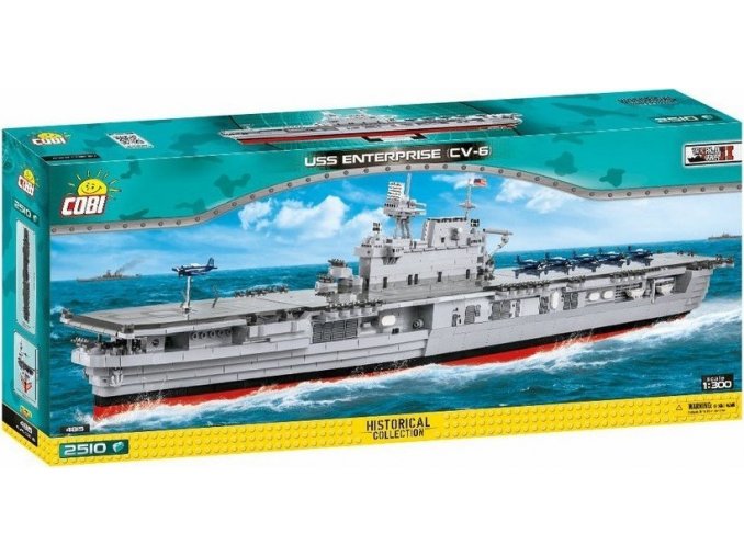 Cobi 4815 SMALL ARMY – USS Enterprise (CV-6), 1 : 300