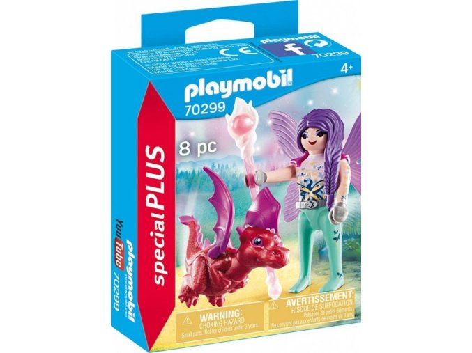 PLAYMOBIL 70299 Lesní víla s dračím mládětem