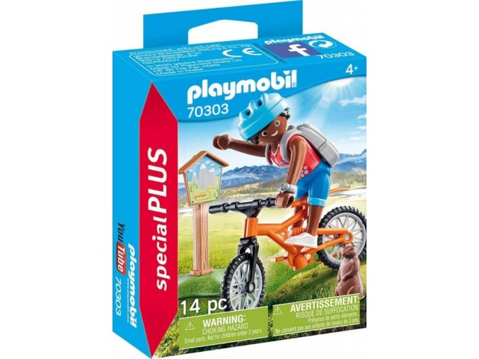 PLAYMOBIL 70303 Cyklista na horské túře