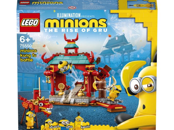 LEGO® Minions 75550 Mimoňský kung-fu souboj