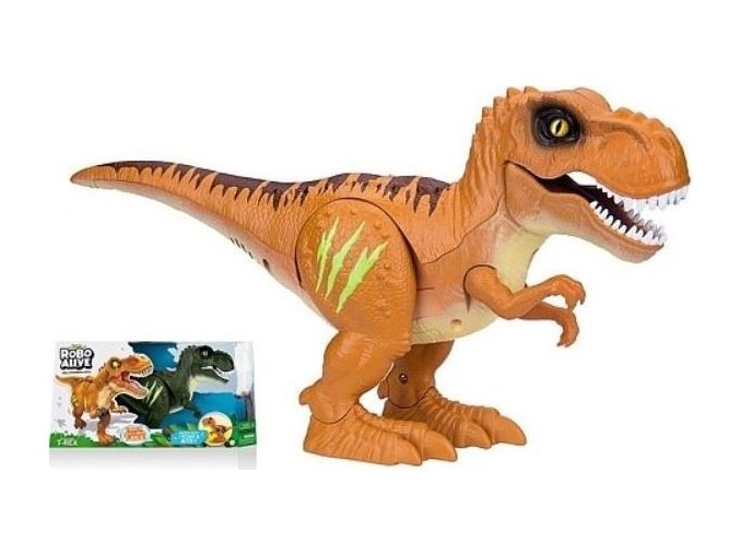 Robo Alive dinosaurus T-Rex hnědý