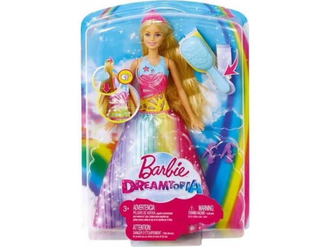 Barbie Magické vlasy běloška