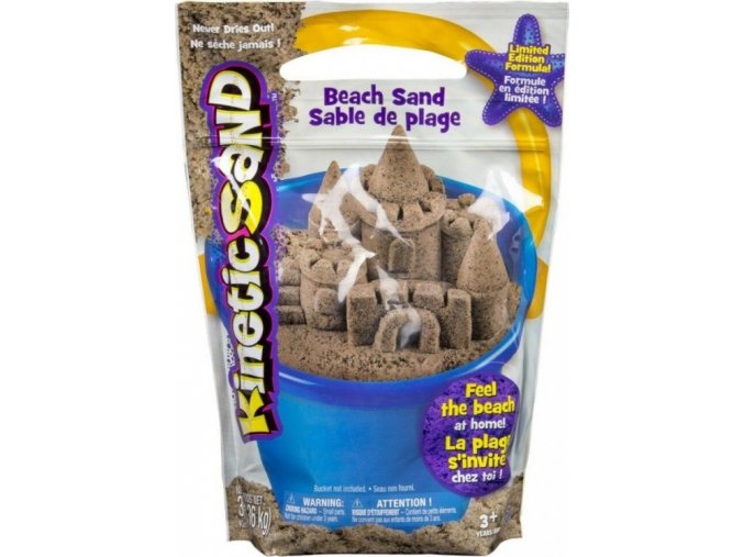 Kinetic Sand Přírodní tekutý písek 1,4 kg